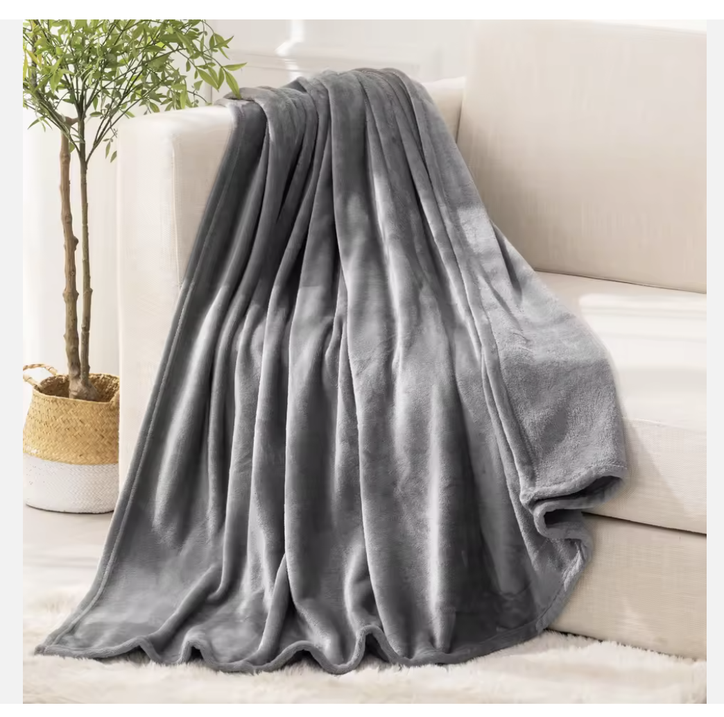 78 by 90" Custom Soft Polyester Throw Blankets for Bed or just to snuggle.