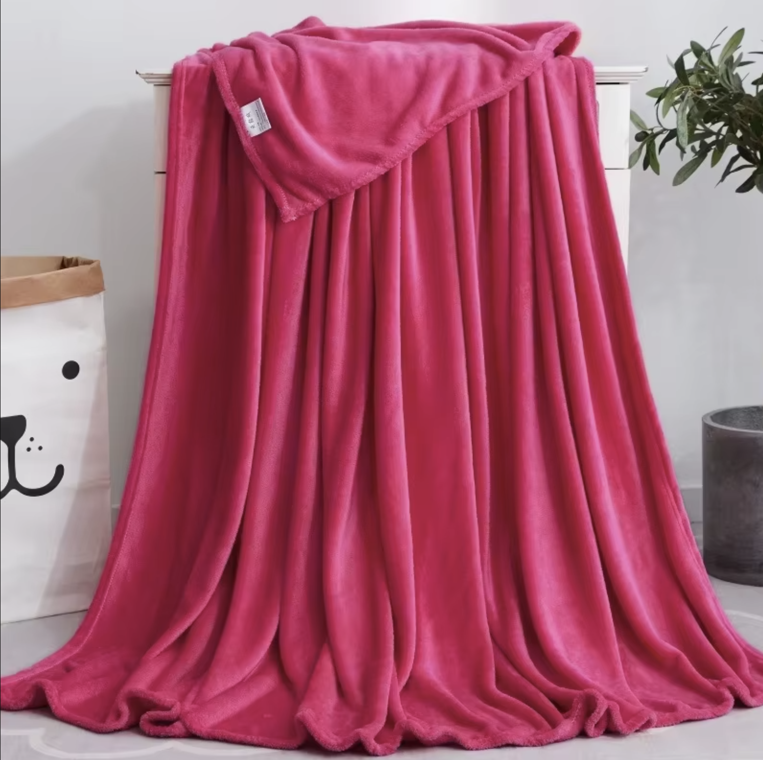 78 by 90" Custom Soft Polyester Throw Blankets for Bed or just to snuggle.