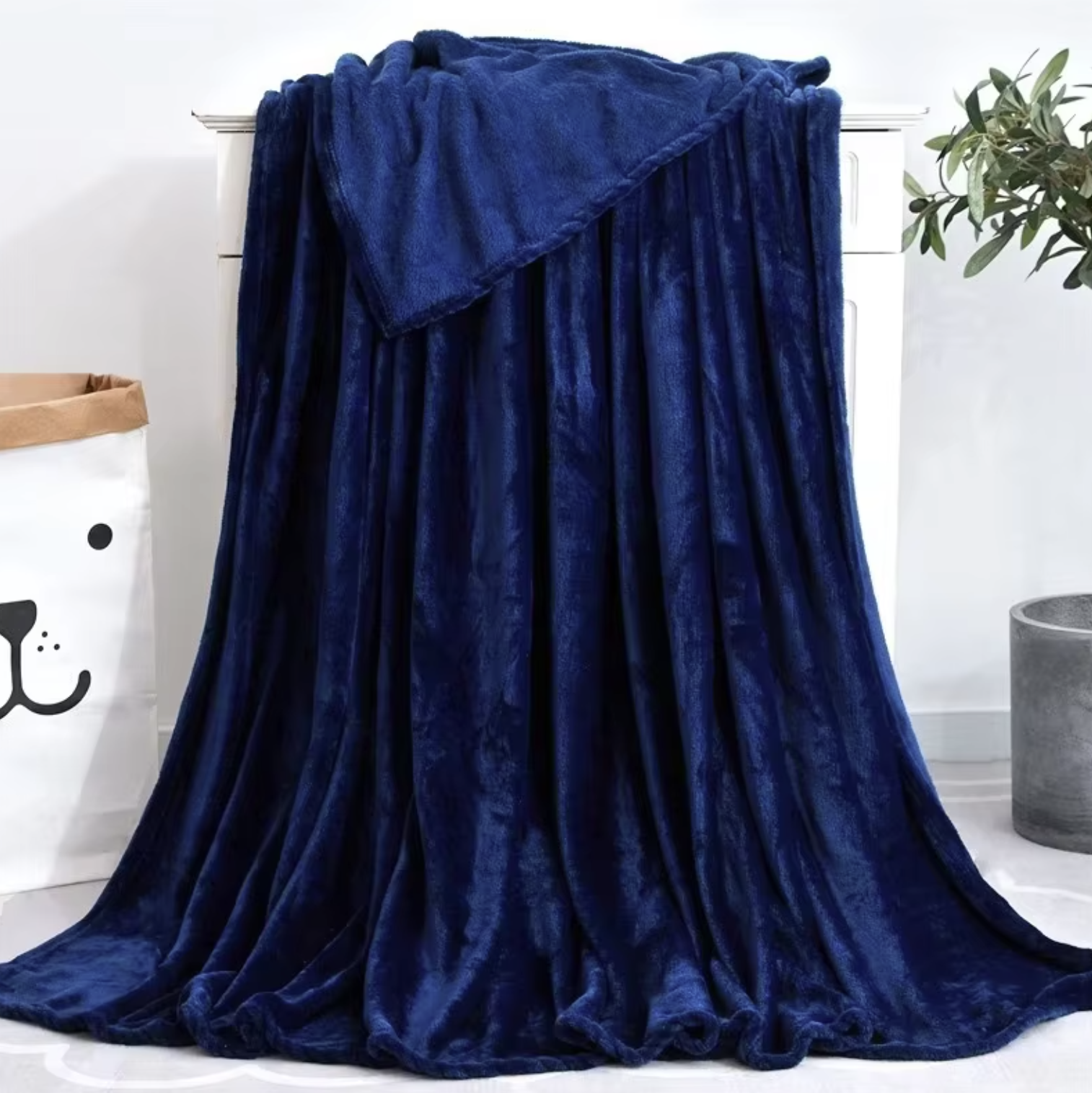 78 by 90" Custom Soft Polyester Throw Blankets for Bed or just to snuggle.