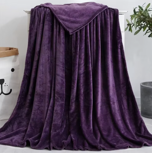 78 by 90" Pink Custom Soft Polyester Throw Blankets for Bed or just to snuggle.